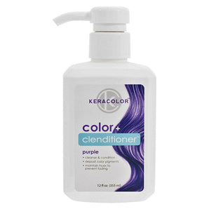 Keracolor Color Clenditioner Colour Shampoo Purple 355ml - On Line Hair Depot