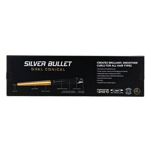 Silver Bullet Fastlane Oval Conical Ceramic Cool tip Oval Barrel - On Line Hair Depot