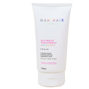 iaahhaircare,Nak ULTIMATE TREATMENT  60 SECOND REPAIR 150ml Fresh Stock Label,Shampoos & Conditioners,Nak