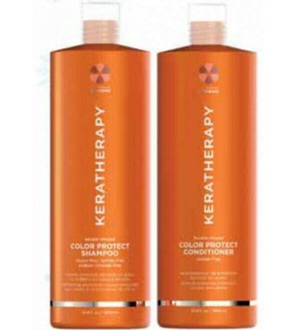 Keratherapy Keratin Infused Colour Protect Shampoo & Conditioner Duo 2 x1000 ml - Australian Salon Discounters