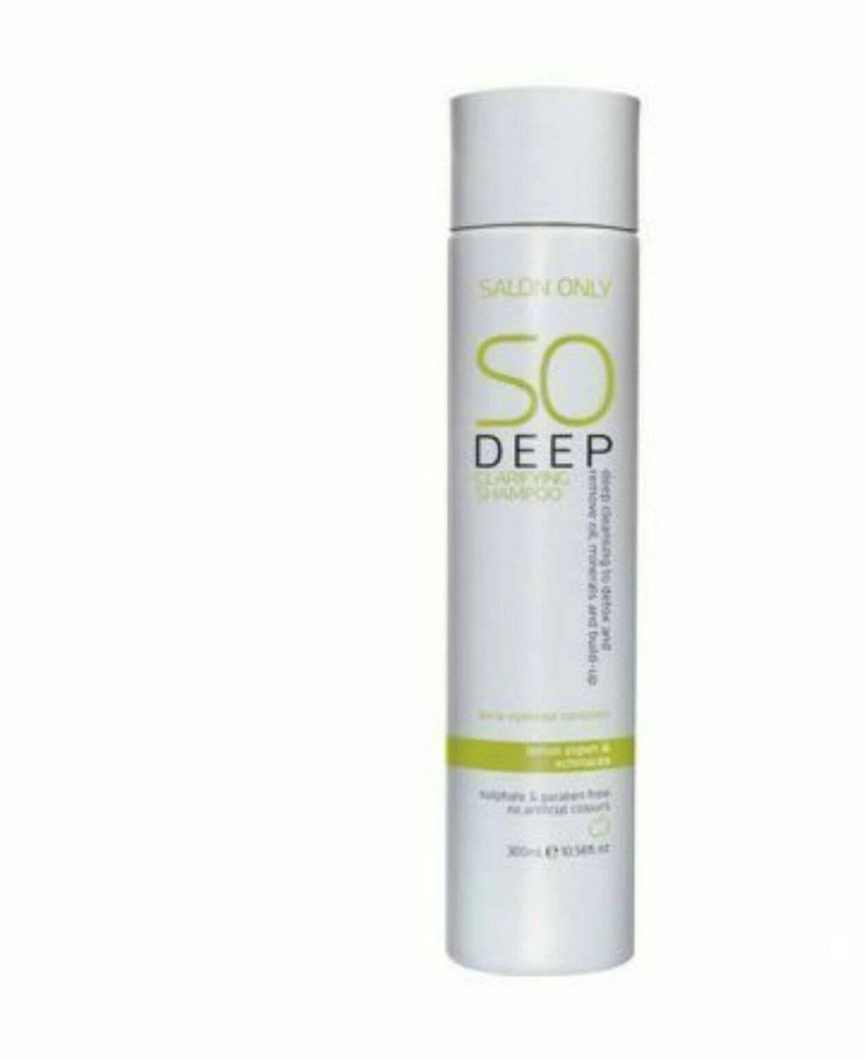 Salon Only SO Deep Clarifying Shampoo 300ml Sulphate and Paraben Free - Australian Salon Discounters
