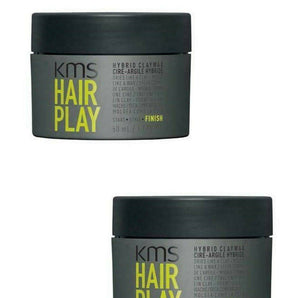 KMS Hair Play Hybrid Claywax 50ml X 2 - On Line Hair Depot
