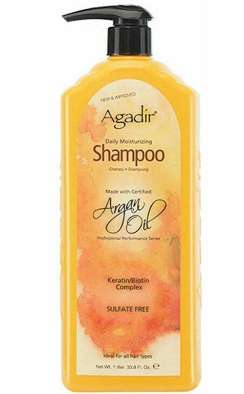 AGADIR MOROCCAN ARGAN OIL DAILY MOISTURIZING SHAMPOO 1 LITRE - Australian Salon Discounters
