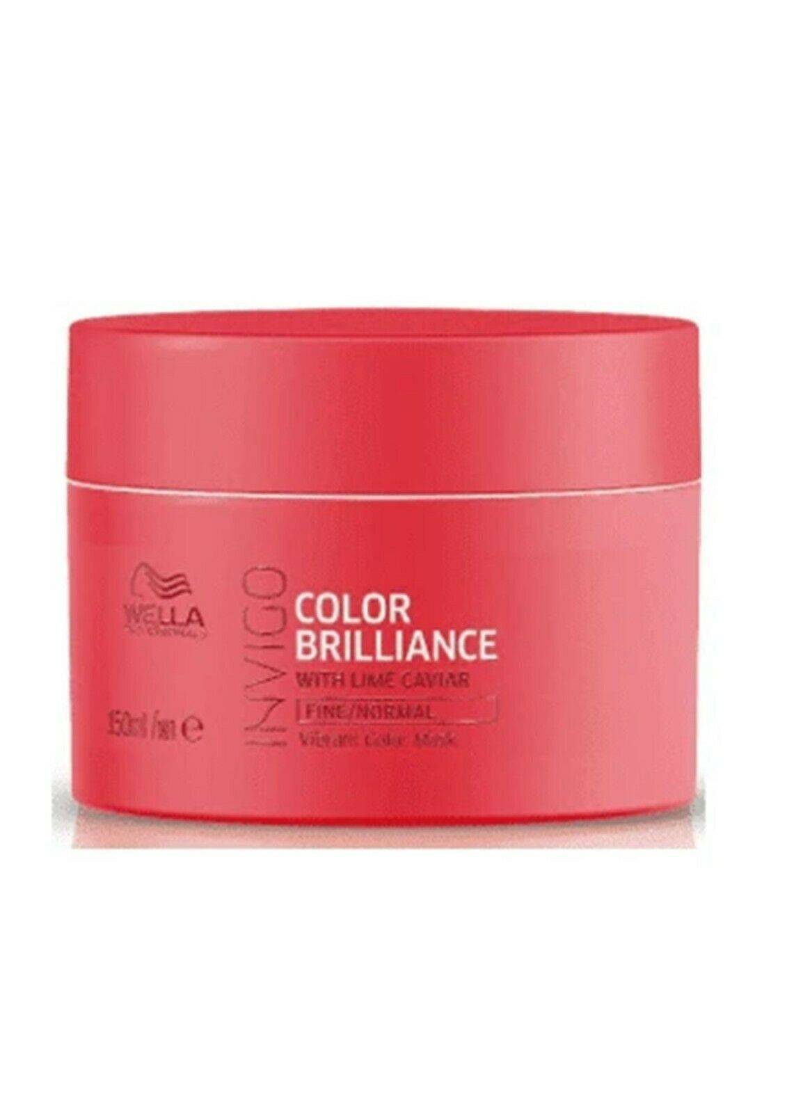 Wella Professionals Invigo Brilliance Vibrant Color Mask 150ml - On Line Hair Depot