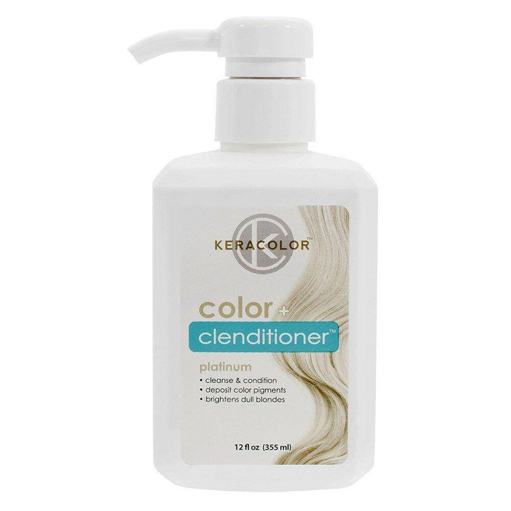 Keracolor Color Clenditioner Colour Shampoo Platinum 355ml - Australian Salon Discounters