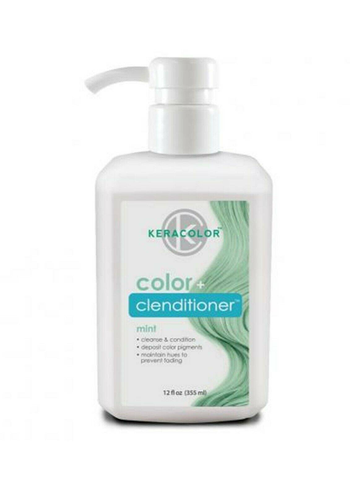 Keracolor Color Clenditioner Colour Shampoo mint 355ml - Australian Salon Discounters