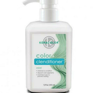 Keracolor Color Clenditioner Colour Shampoo mint 355ml - On Line Hair Depot
