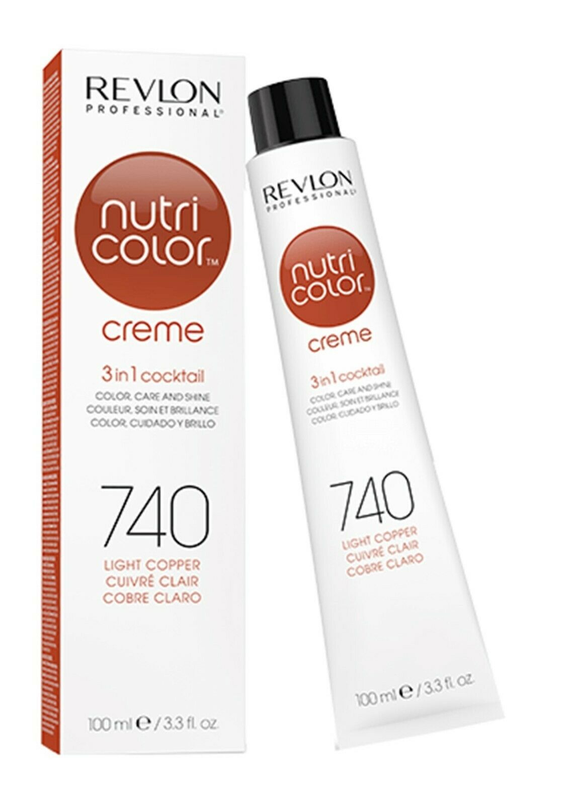 iaahhaircare,Revlon Professional Nutri Color Creme 3in1 #740 100ml,Hair Colouring,Revlon