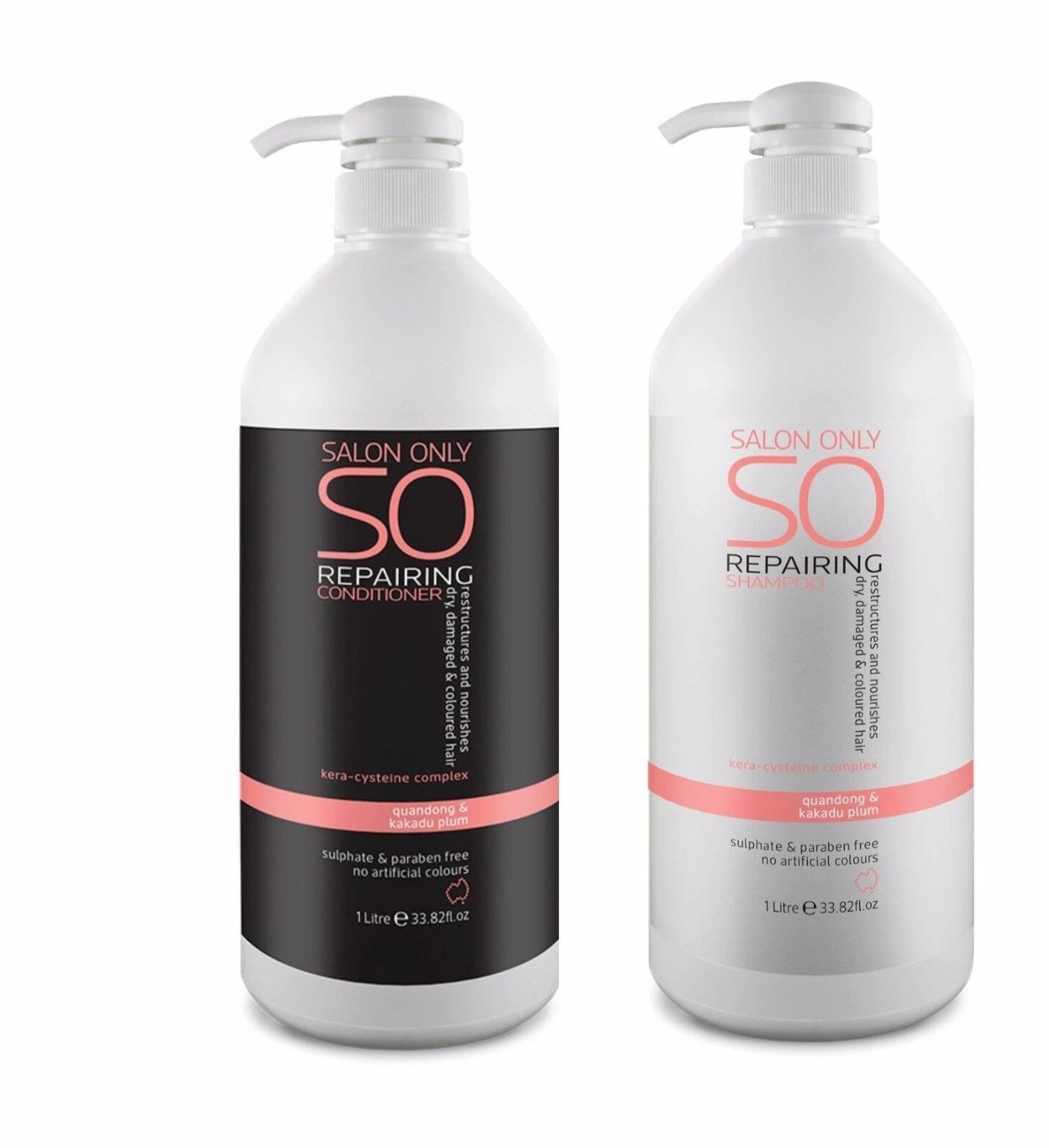 iaahhaircare,SO Repairing 1Lt DUO Shampoo & Conditioner 1lt each Salon Only,Shampoo and Conditioner,Salon Only Repairing