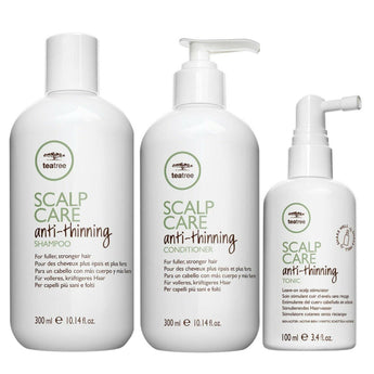Paul Mitchell Tea Tree Scalp Care Anti Thinning Shampoo,Conditioner & Tonic Trio - Australian Salon Discounters