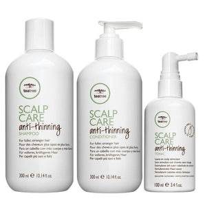 Paul Mitchell Tea Tree Scalp Care Anti Thinning Shampoo,Conditioner & Tonic Trio - On Line Hair Depot