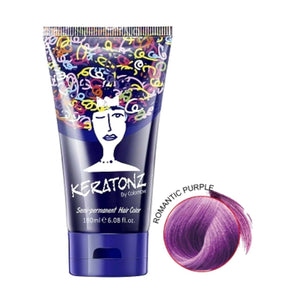 Keratonz Semi Permanent Color by Colornow 180 ml Romantic Purple - On Line Hair Depot