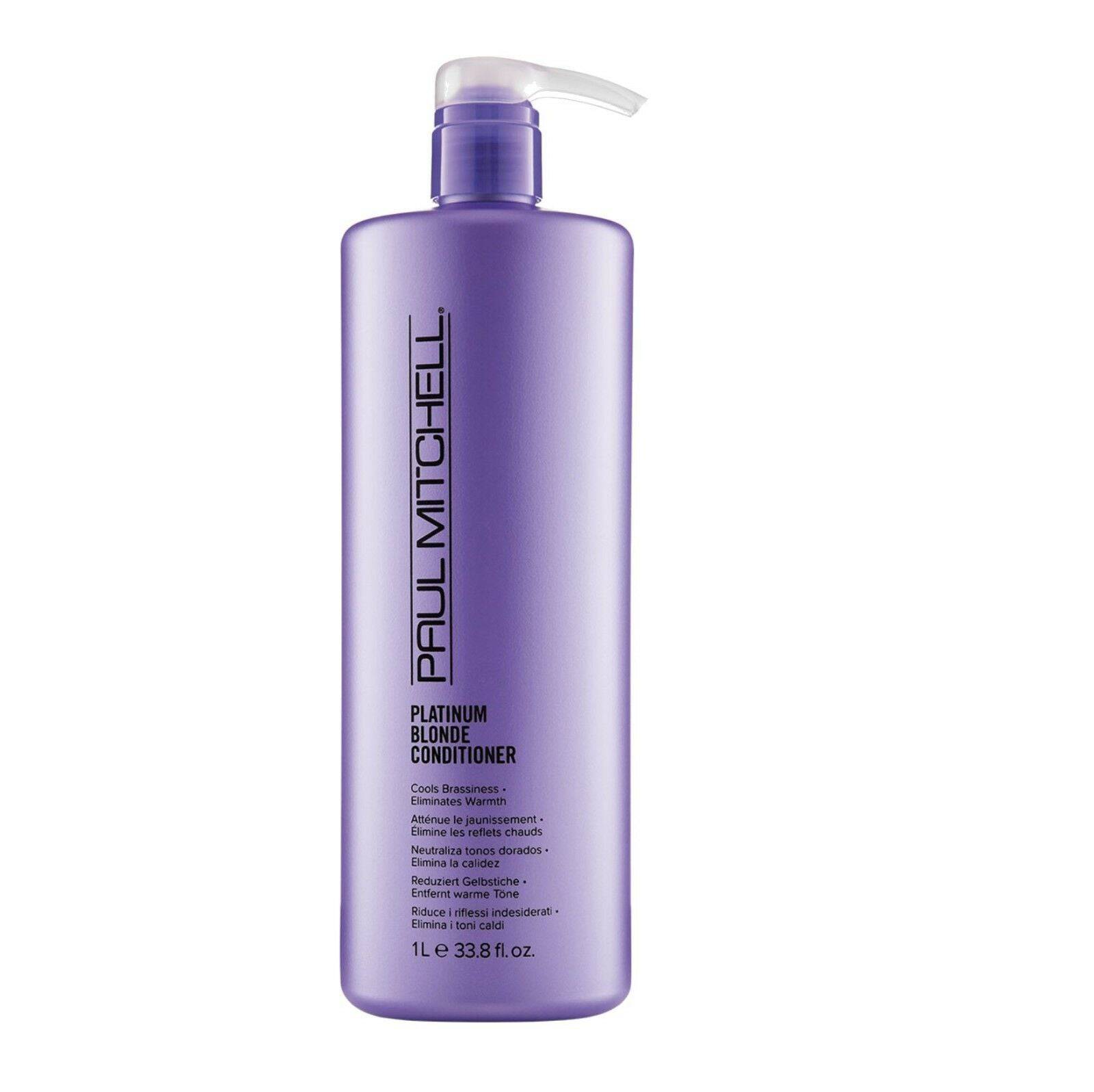 Paul Mitchell Platinum Blonde Shampoo and Conditioner 1lt Duo - On Line Hair Depot