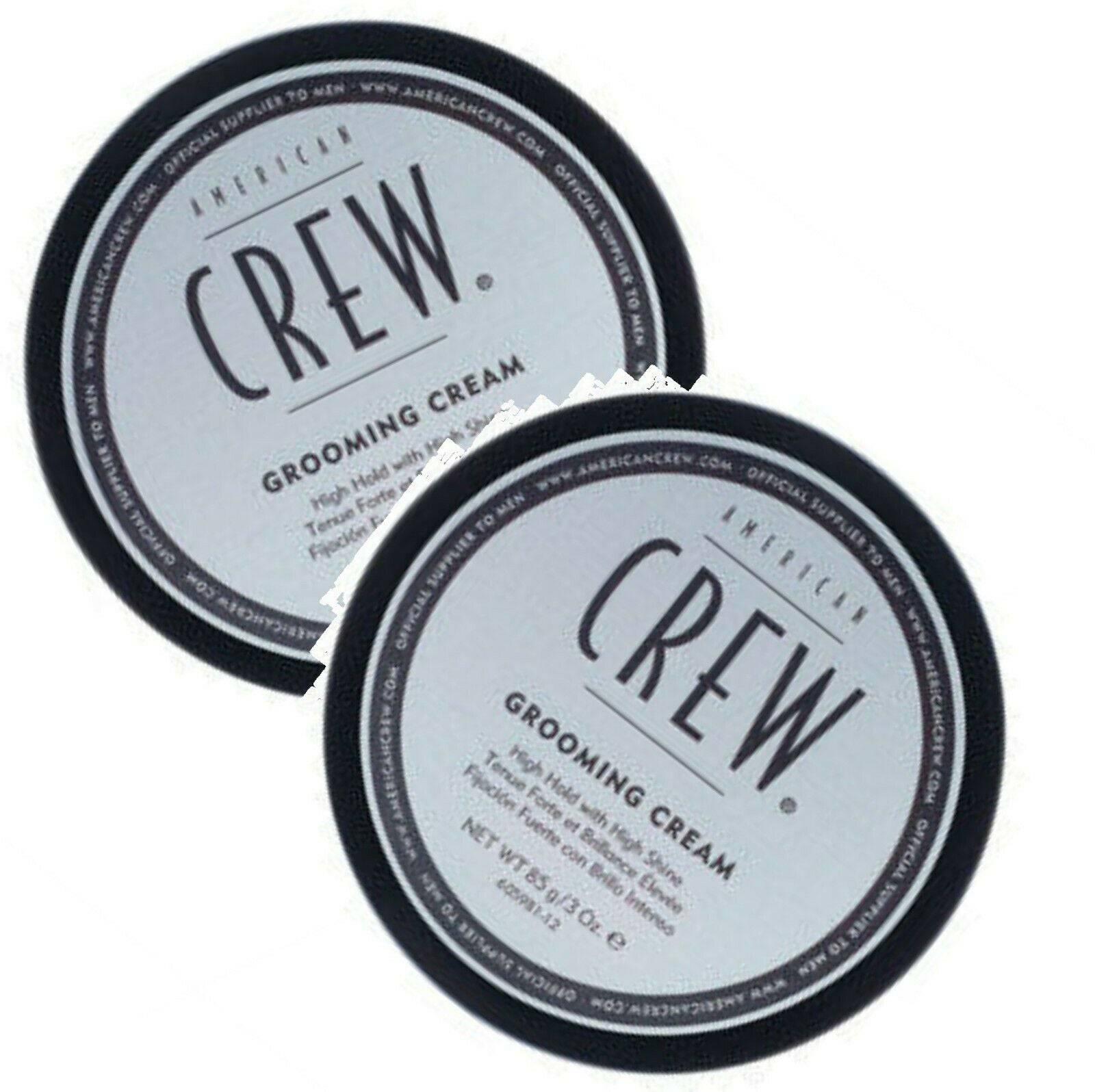 American Crew Grooming Cream 2 x 85g  Grooming Cream with high hold and shine - On Line Hair Depot