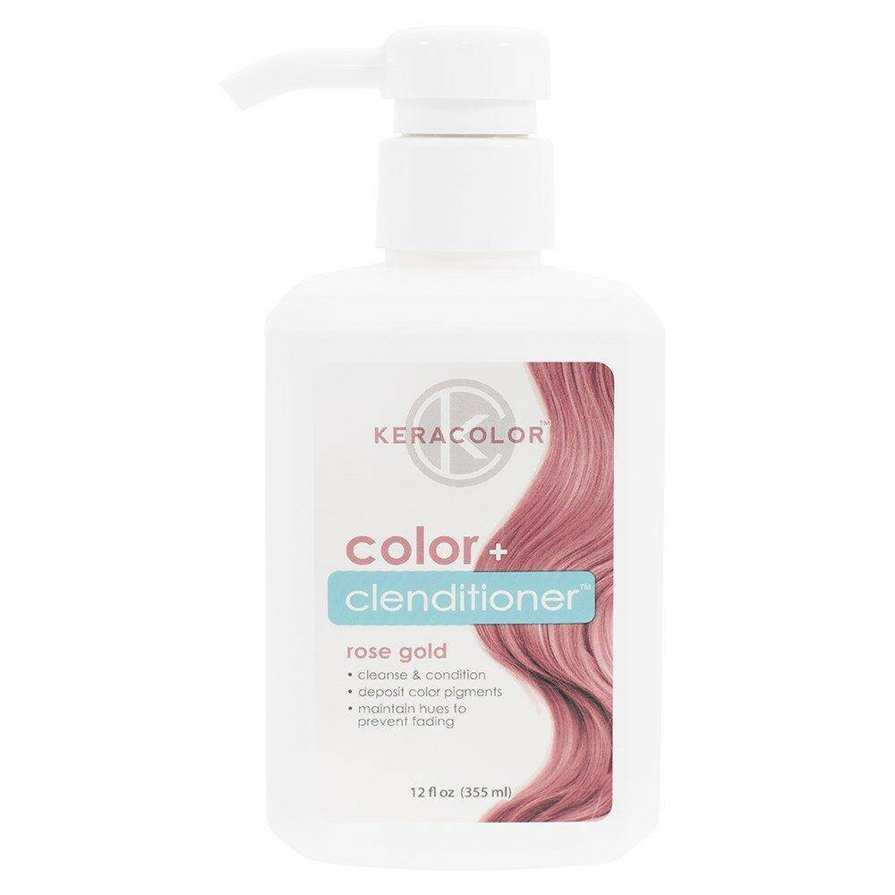 Keracolor Color Clenditioner Colour Shampoo Rose Gold 355ml - Australian Salon Discounters