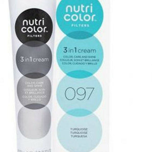 Revlon Professional Nutri Color Creme 3 in 1 Cream #097 Turquoise 100ml - On Line Hair Depot