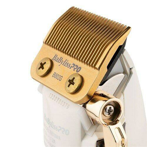 BaByliss Pro REDFX Lithium White/Gold Barber Hair Clipper/BabylissPro Trimmer - Australian Salon Discounters