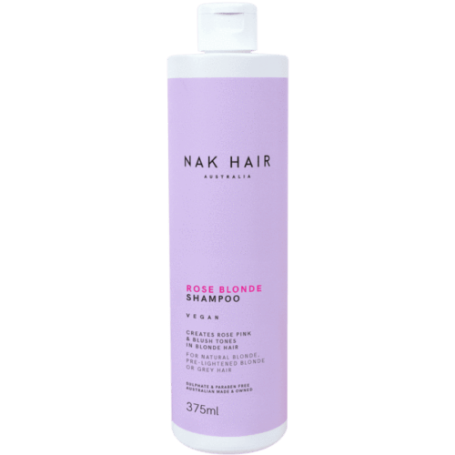 Nak Rose Blonde Shampoo 375ml - On Line Hair Depot
