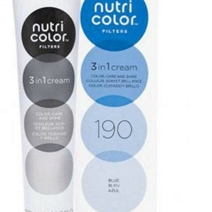 Revlon Professional Nutri Color Creme 3 in 1 Cream #190 Blue 100ml - On Line Hair Depot