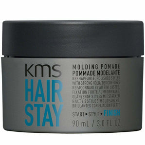 KMS Hair Stay Molding Pomade 90ml strong hold X 2 - On Line Hair Depot