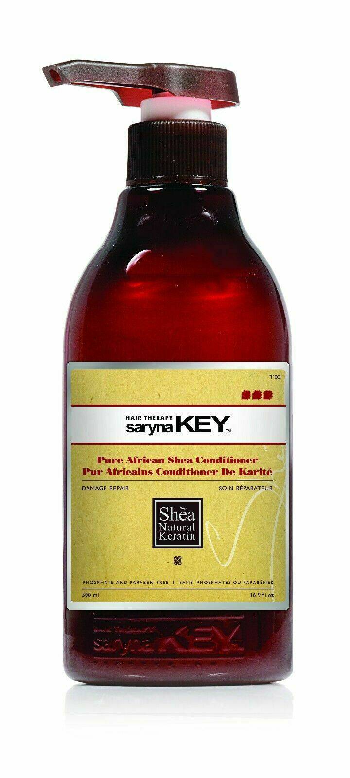 SARYNA KEY Pure African Shea Shampoo & Conditioner for Damaged Hair 500ml - Australian Salon Discounters