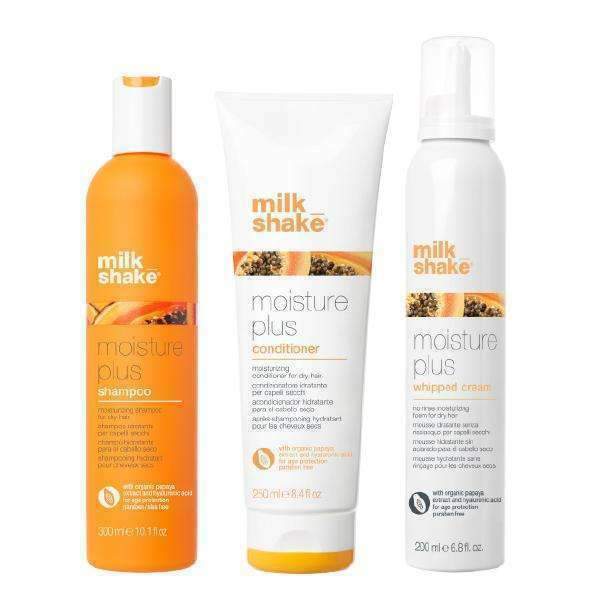 Milk Shake Moisture Plus whipped Cream Shampoo Conditioner trio for dry hair - Australian Salon Discounters