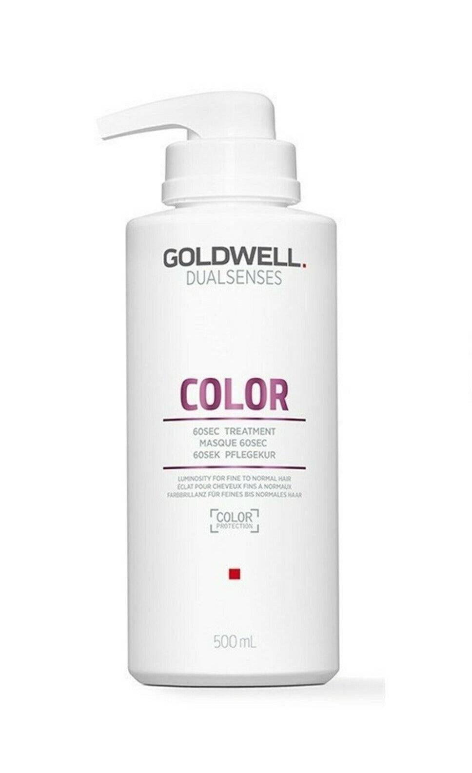 GOLDWELL DUALSENSES COLOR 60 SEC TREATMENT 500 ML - Australian Salon Discounters