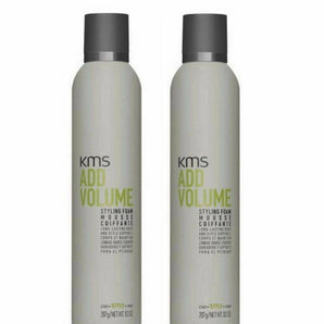 kms Addvolume Styling Foam 300ml x 2 - On Line Hair Depot