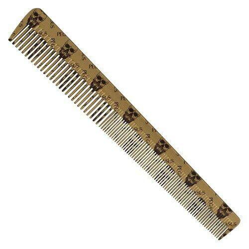 Pegasus Skulleto 303 Barber Comb Silver Hairdressing Barber - Australian Salon Discounters