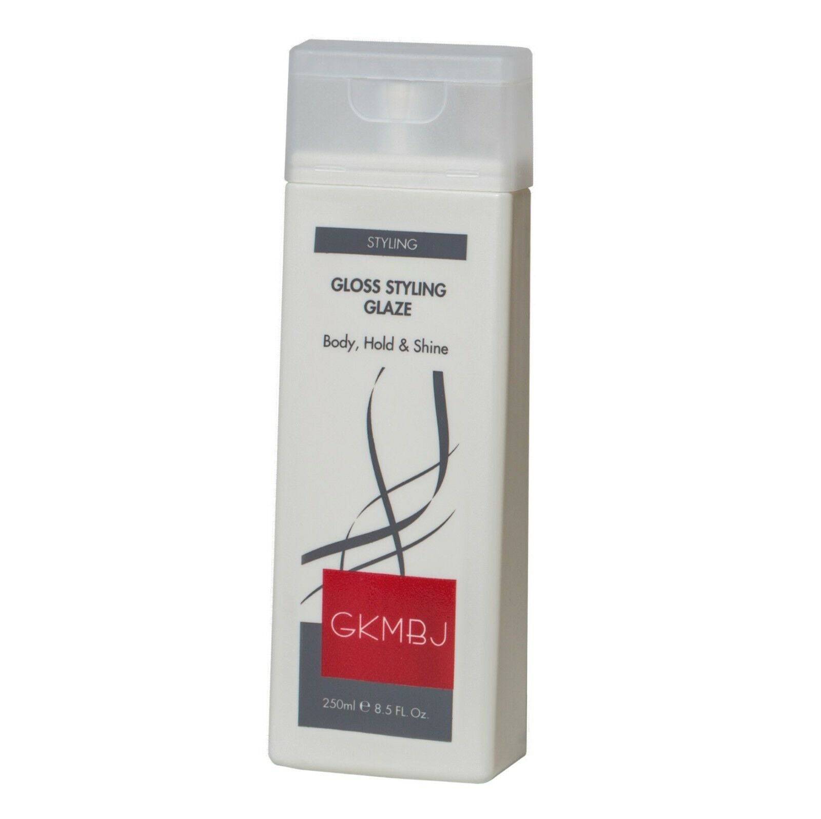 GKMBJ Gloss Styling Glaze Gel 250ml x 2 - Adds Shine - UV Ray Protection - On Line Hair Depot