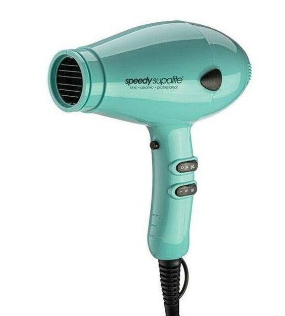 Speedy Supalite Ionic Ceramic Proffesional Hairdryer Tiffany Blue 2200 watt - Australian Salon Discounters