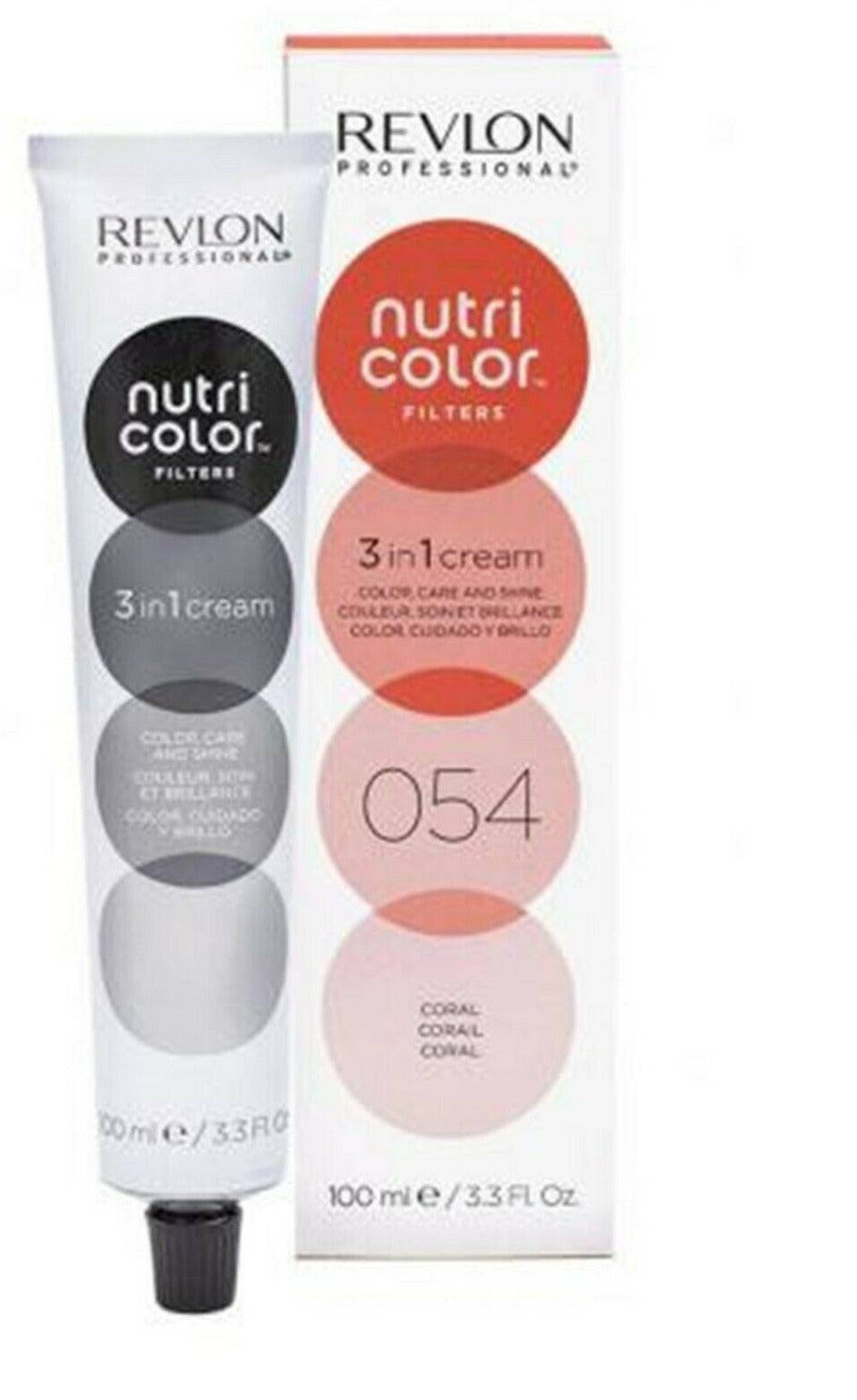 Revlon Professional Nutri Color Creme 3 in 1 Cream #054 Coral 100ml - On Line Hair Depot