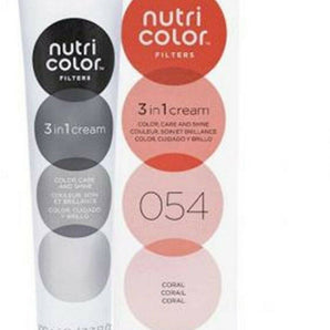 Revlon Professional Nutri Color Creme 3 in 1 Cream #054 Coral 100ml - On Line Hair Depot