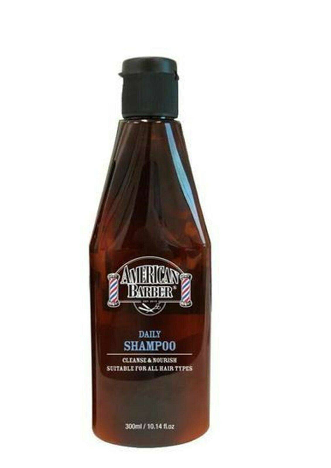 American Barber Daily Shampoo 300ml Mens Haircare Shampoo - Australian Salon Discounters