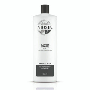 Nioxin Professional System 2 Cleanser Shampoo and Scalp Revitalizing Conditioner 1L Duo - On Line Hair Depot