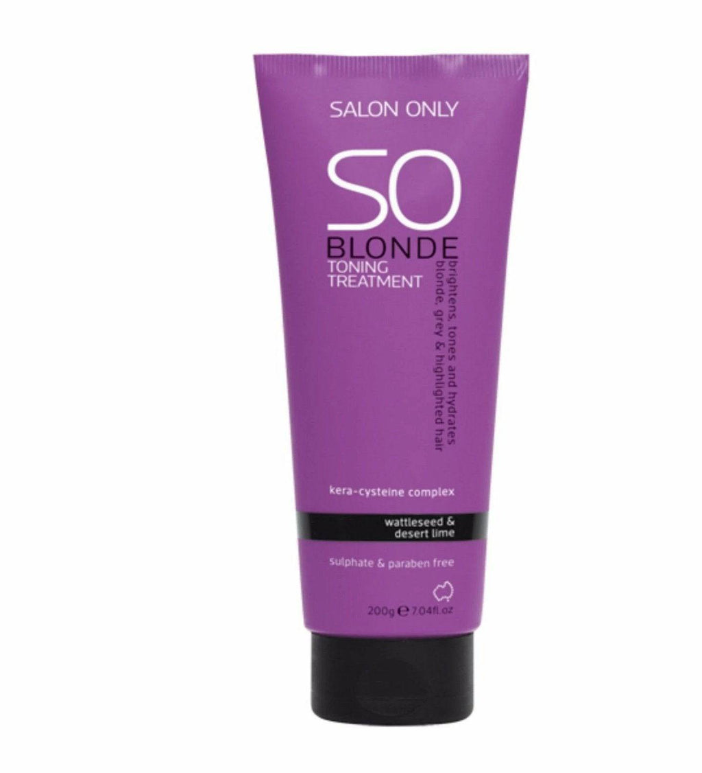 SO Blonde Toning Treatment Treatment 1 x 200ml  Salon Only - Australian Salon Discounters