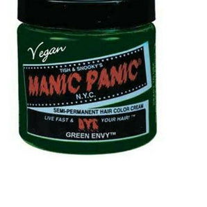 Manic Panic Classic Hair Dye Color Green Envy Vegan 118ml Manic-Panic - On Line Hair Depot
