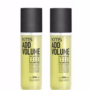 KMS Addvolume Volumizing Spray 200ml  x 2 Duo Pack - On Line Hair Depot