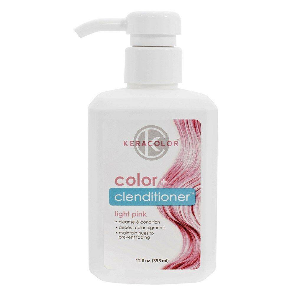 Keracolor Color Clenditioner Colour Shampoo Light Pink 355ml - Australian Salon Discounters