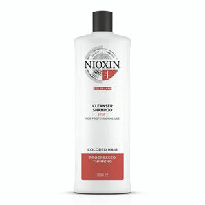 Nioxin Professional System 4 Cleanser & Scalp Revitaliser 1 Litre Duo - On Line Hair Depot