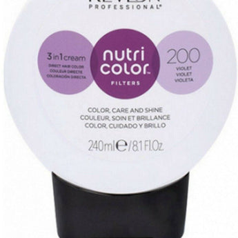 Revlon Professional Nutri Color Creme 3 in 1 Cream #200 Violet 240ml - Australian Salon Discounters
