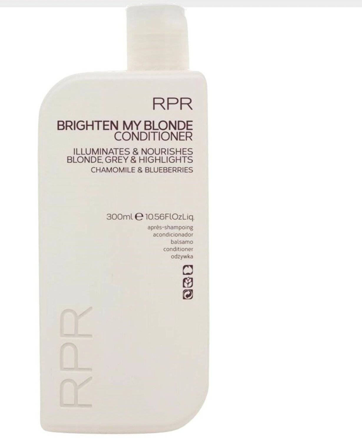 RPR Brighten My Blonde Conditioner 300ml - On Line Hair Depot