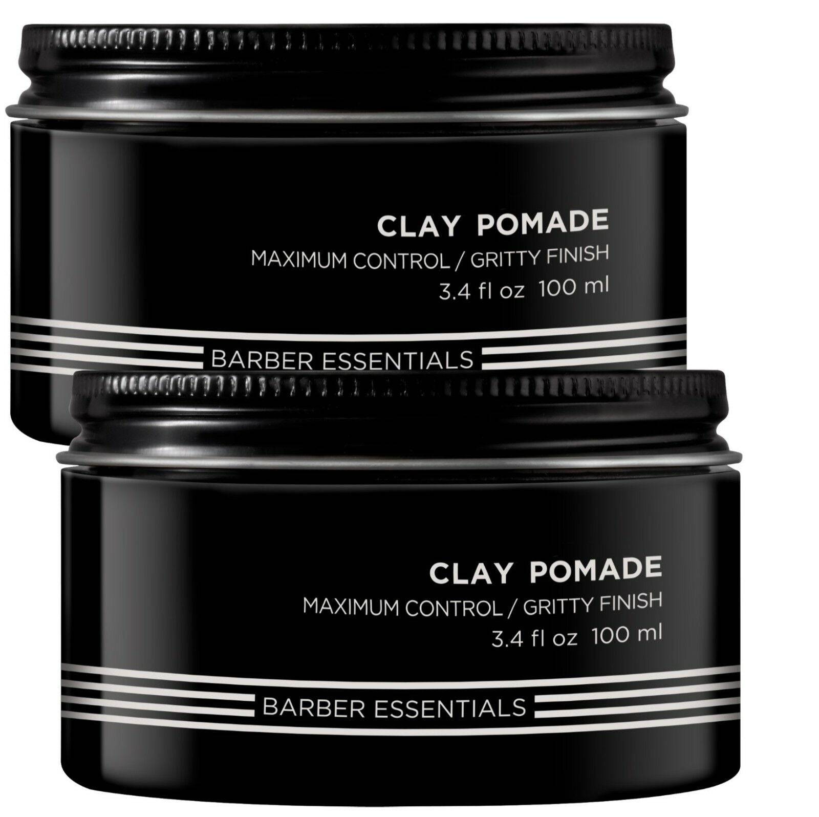 Redken BREWS Clay Pomade Mens Hair Clay 2 x 100ml Duo Pack All hair types RFM - On Line Hair Depot