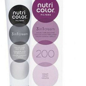Revlon Professional Nutri Color Creme 3 in 1 Cream #200 Violet 100ml - On Line Hair Depot