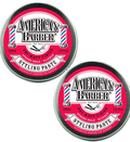 American Barber Styling Paste 100ml Duo Pack (2 x 100ml) - Australian Salon Discounters