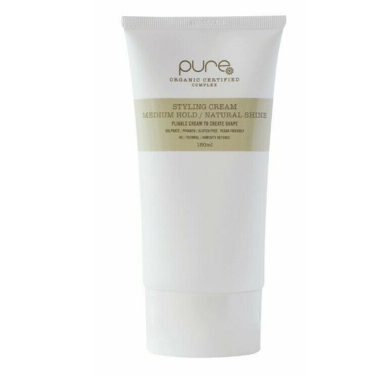 Pure Styling Cream 150ml Medium Hold Natural Shine Pliable Cream - On Line Hair Depot
