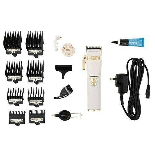 BaByliss Pro REDFX Lithium White/Gold Barber Hair Clipper/BabylissPro Trimmer - Australian Salon Discounters