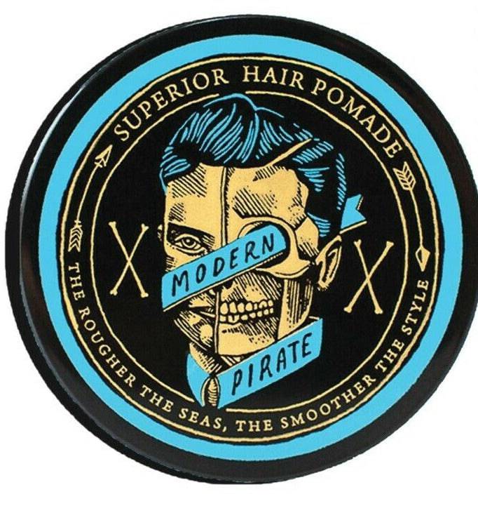 Modern Pirate Superior Water Soluble Hair Pomade Firm Hold 95gr - Australian Salon Discounters