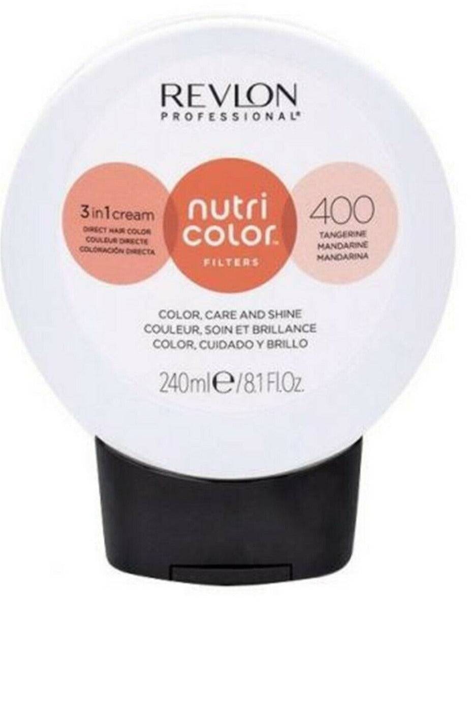 Revlon Professional Nutri Color Creme 3 in 1 Cream #400 Tangerine 240ml - Australian Salon Discounters