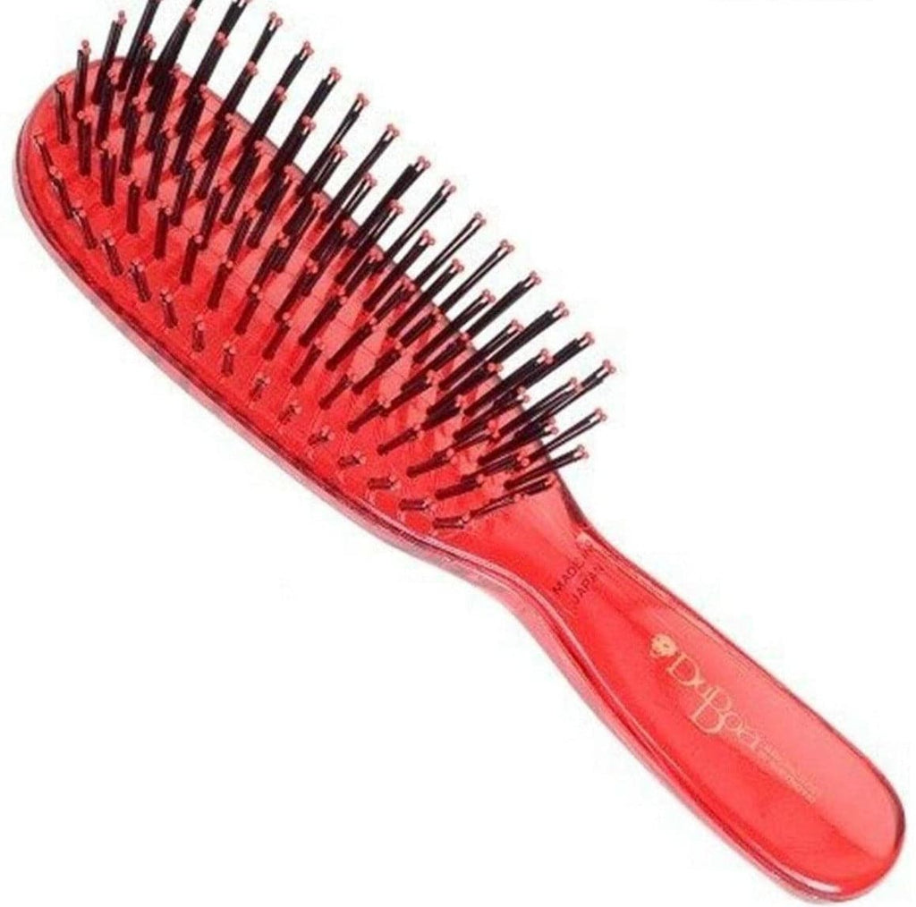 Duboa 60 Brush Red Medium Size Made in Japan 155 mm Long - Australian Salon Discounters